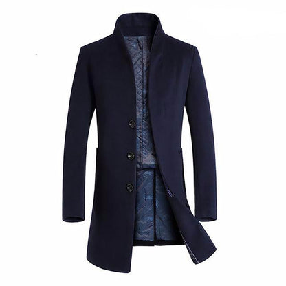 Jasper | Winter Wool Long Men's Coat