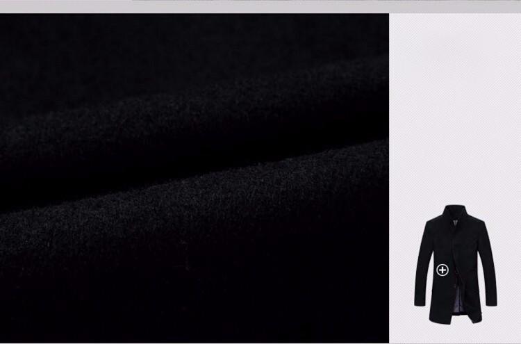 Jasper | Winter Wool Long Men's Coat