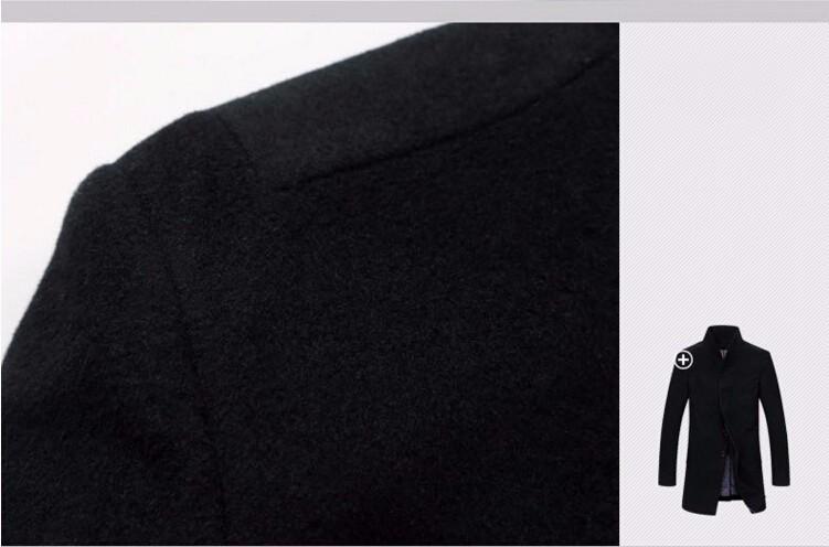 Jasper | Winter Wool Long Men's Coat