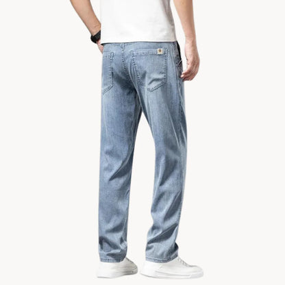 P legend | Jean en denim clair avec coupe droite