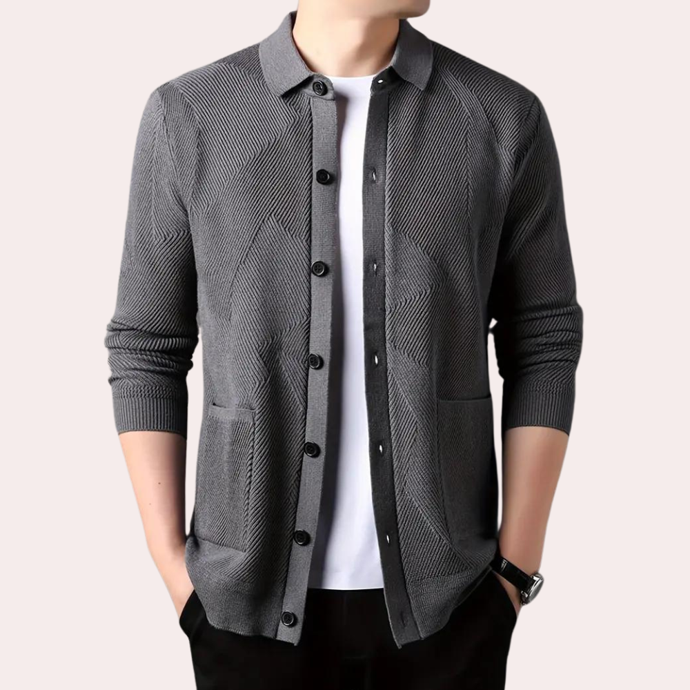Jip | Soft Knitted Men's Cardigan