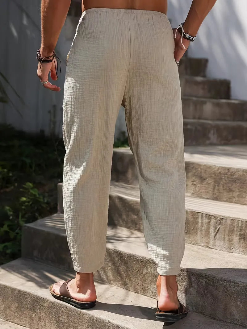 Joggers with Tapered Leg