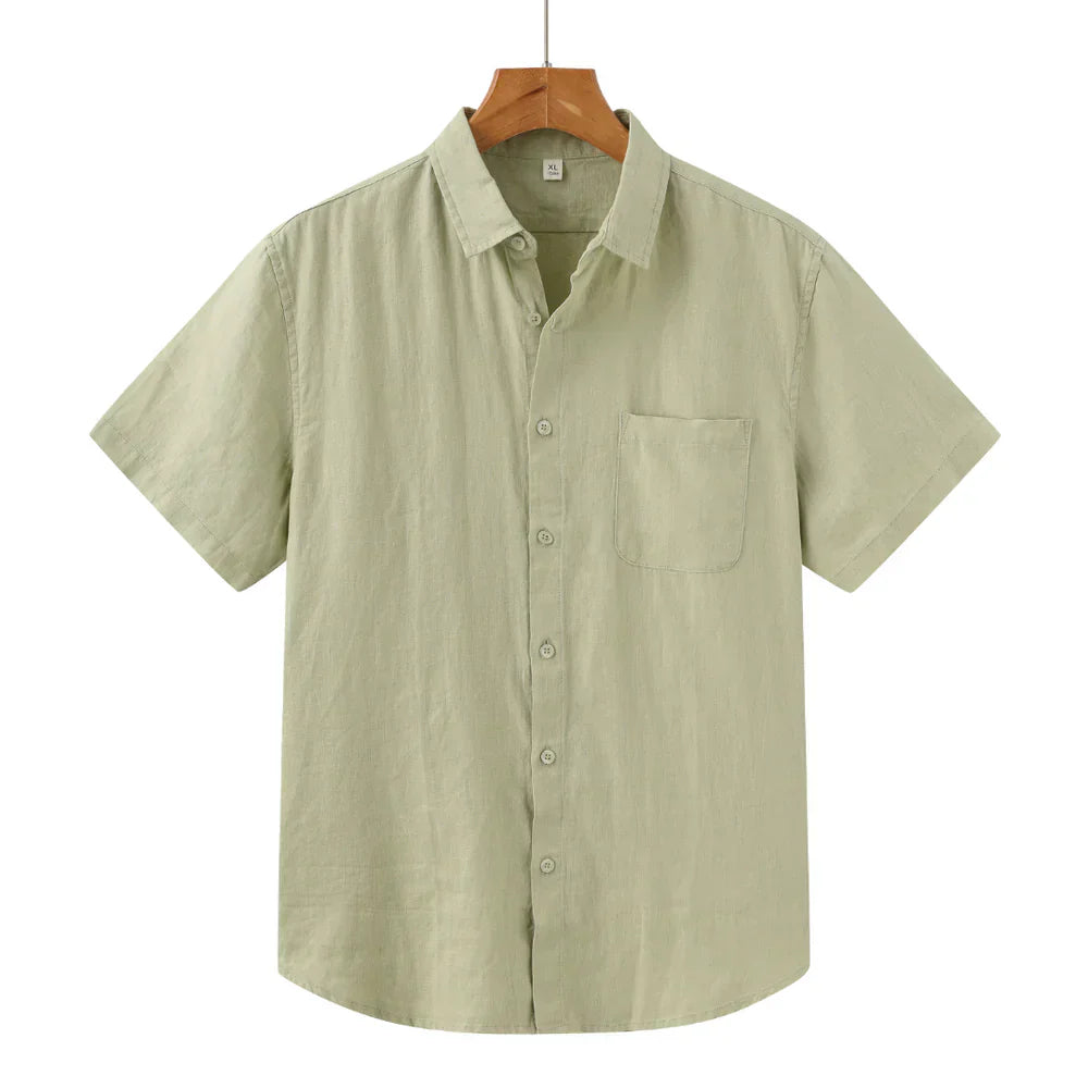 John | Linen Shirt (Short Sleeve)
