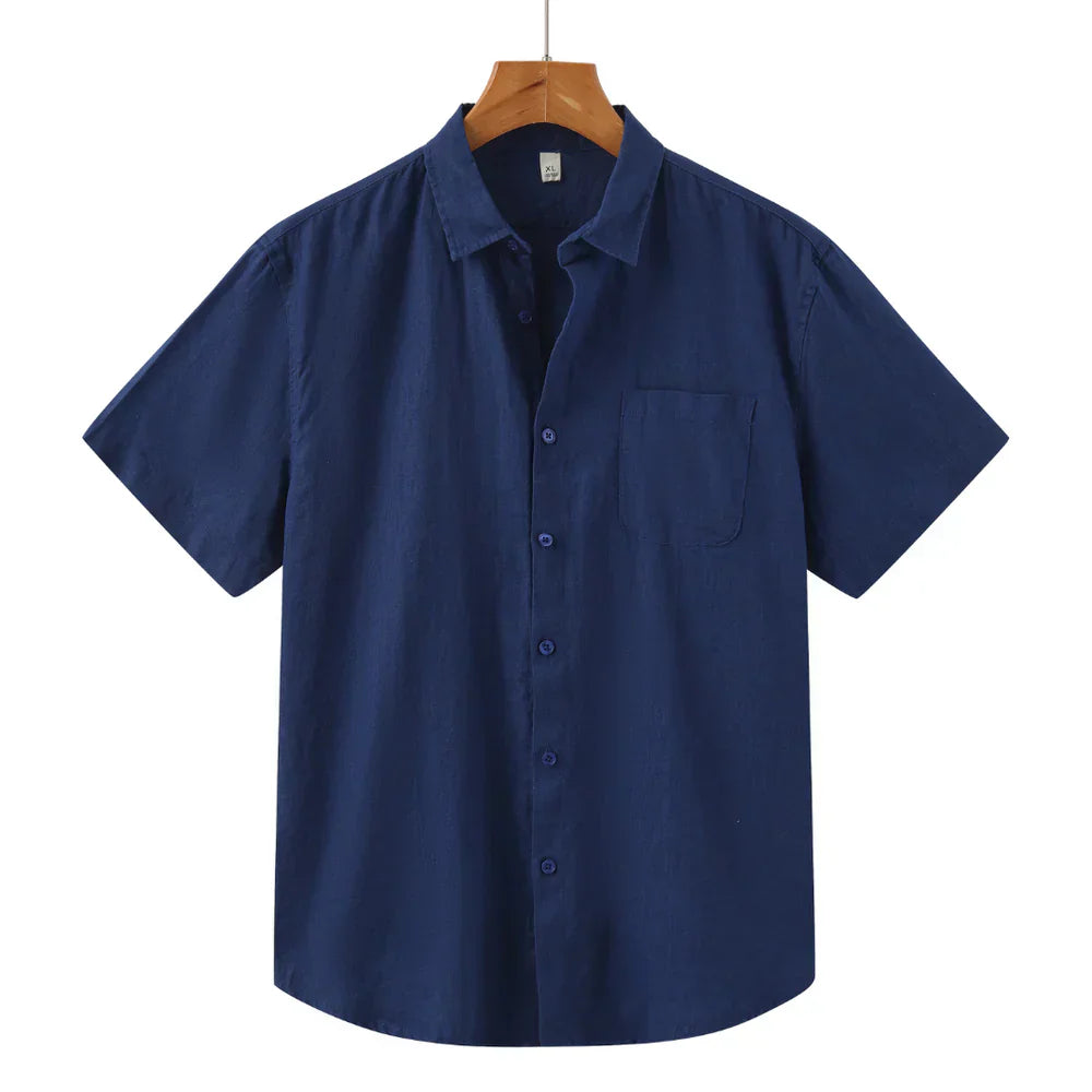John | Linen Shirt (Short Sleeve)