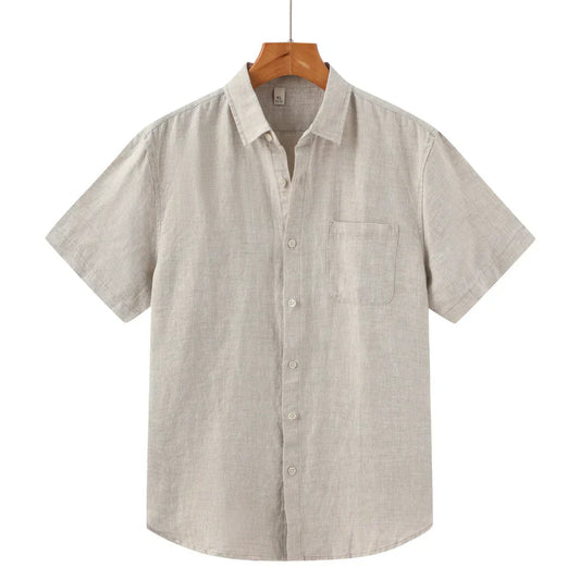 John | Linen Shirt (Short Sleeve)