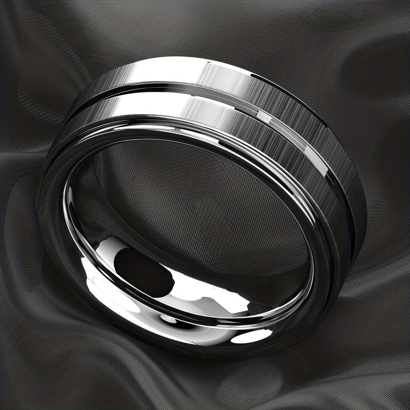 Joris | Informal Polished Stainless Steel Men's Ring