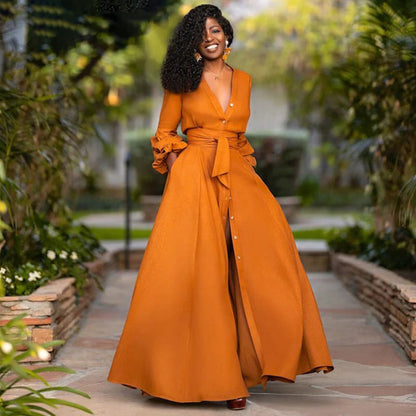 Lavera - Elegant Long Summer Dress for Women