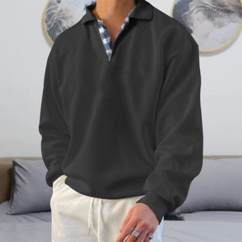 Men's Pullover with Classic Design