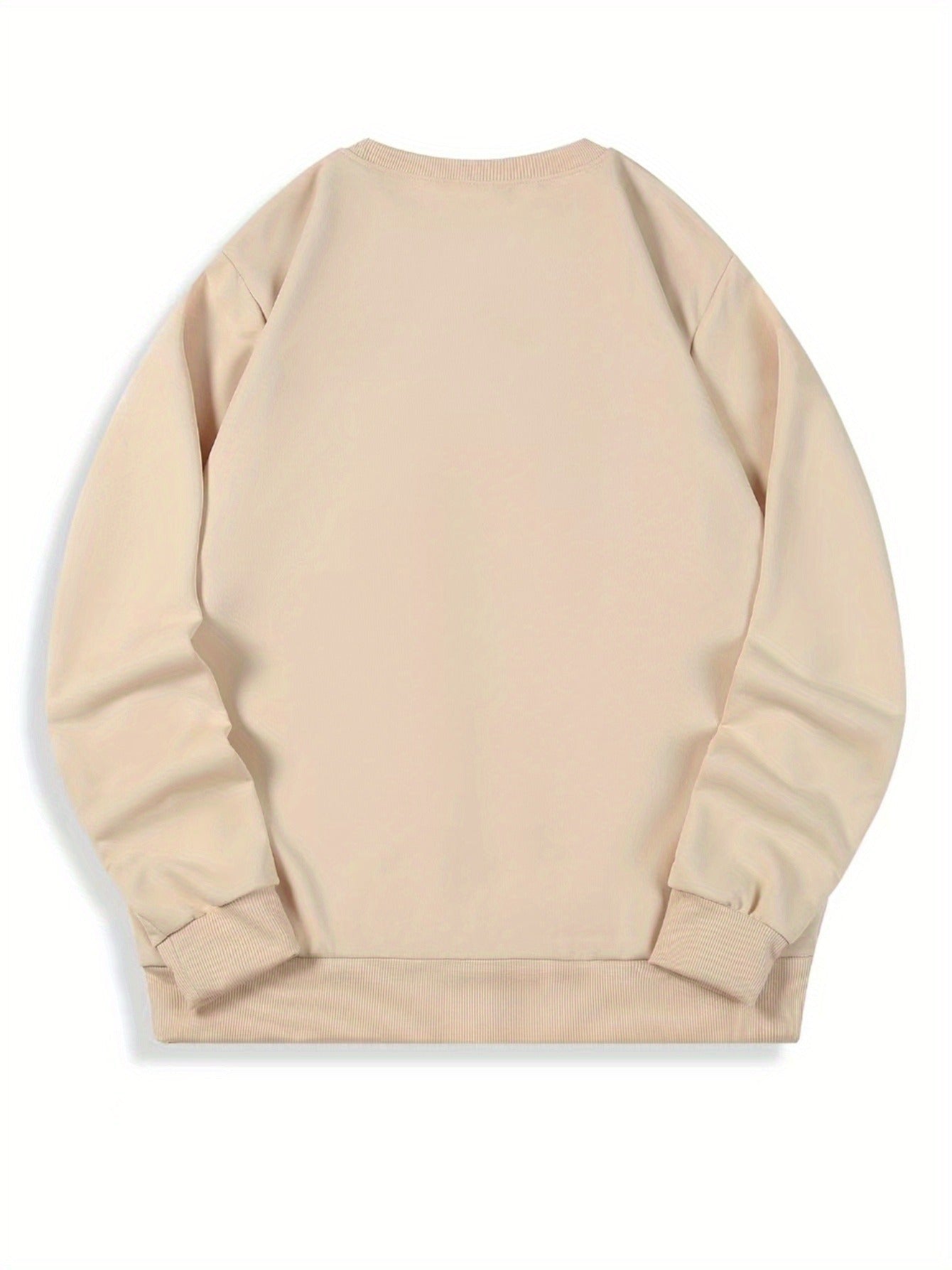 Kasper | Men's sweatshirt with Santa print and long sleeves