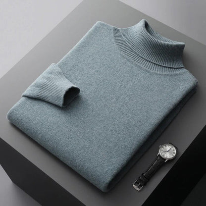 Men's Turtleneck Sweater – Elegant Layer with a Refined Look