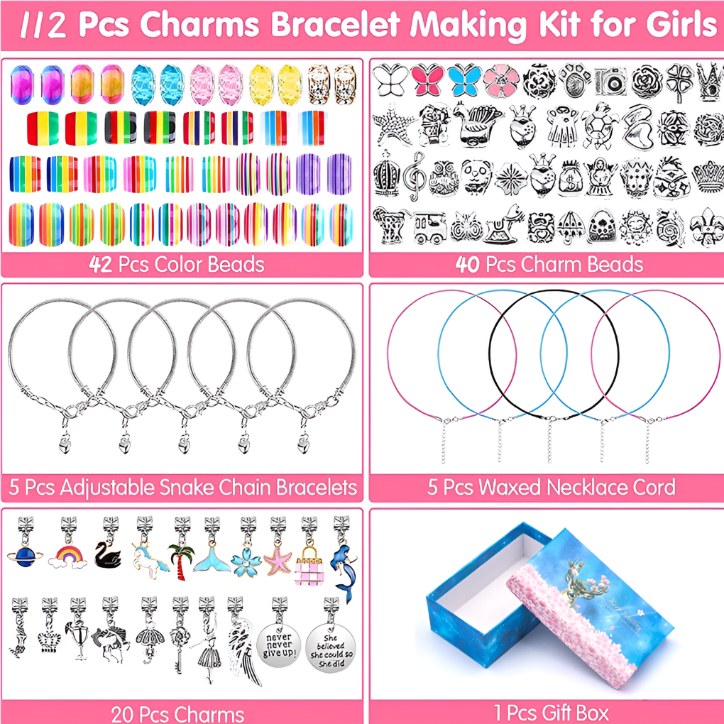 Children's Jewellery Kit Creative Unique Gift for Girls