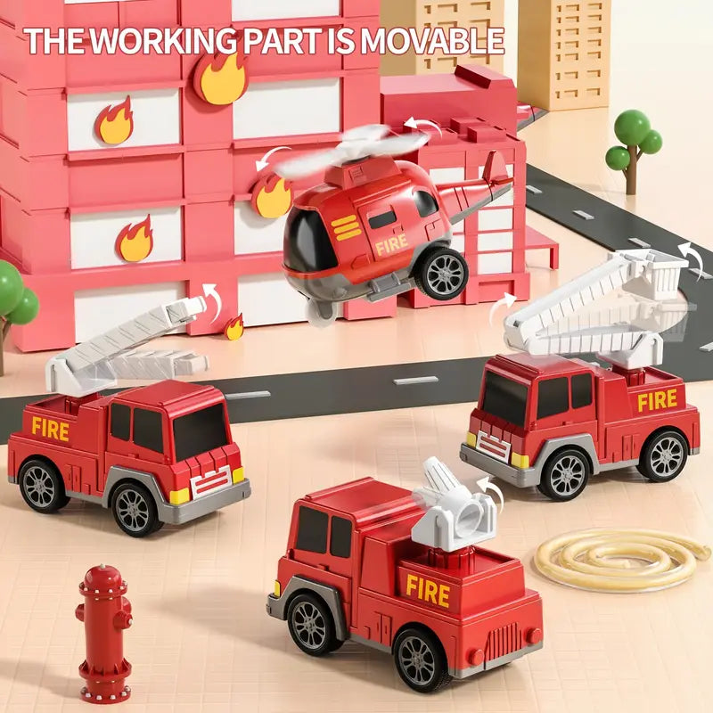 Set di giocattoli Max Firefighter - Giocattolo avventuroso per bambini