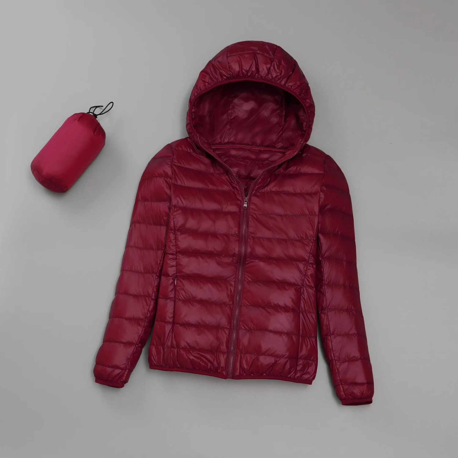Klyah - Cozy Padded Winter Jacket with Hood