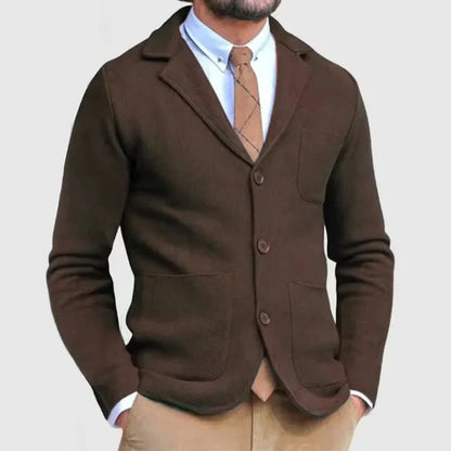 Knitted Blazer for Men – Refined Style
