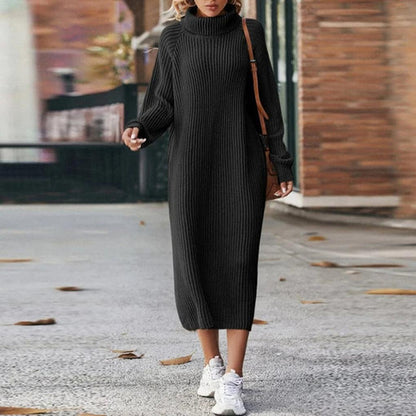 Knitted Dress for Women - Casual Knitwear