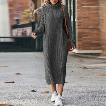 Knitted Dress for Women - Casual Knitwear