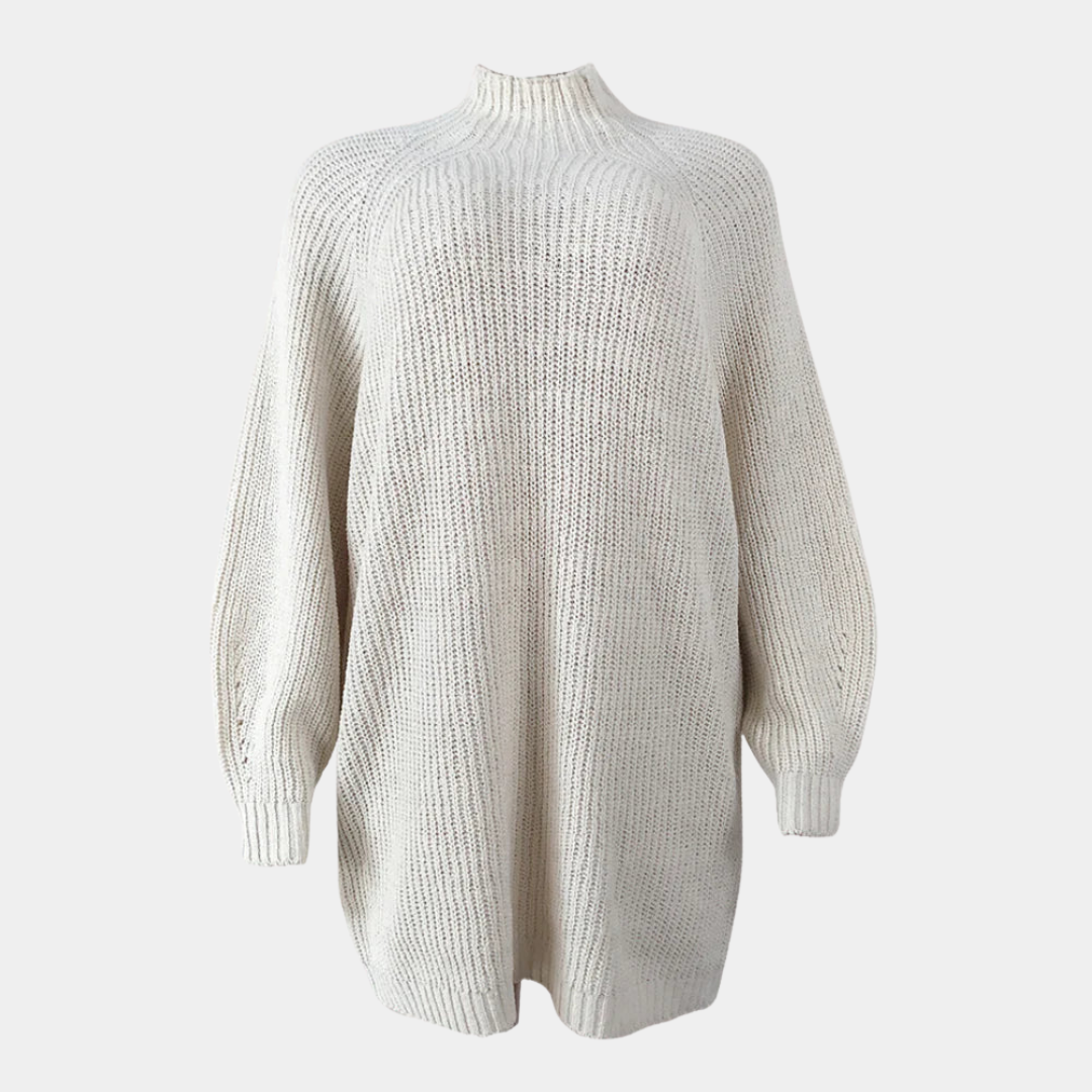Knitted Oversized Sweater with Comfortable Fit and Stylish Look
