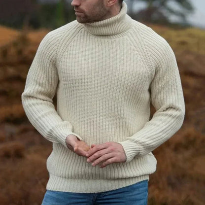 Knitted Turtleneck Sweater for Men - Keanu