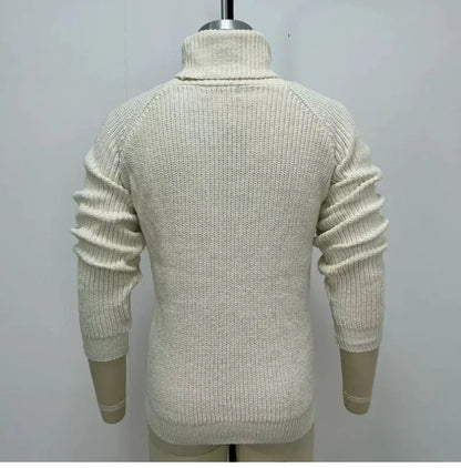 Knitted Turtleneck Sweater for Men - Keanu