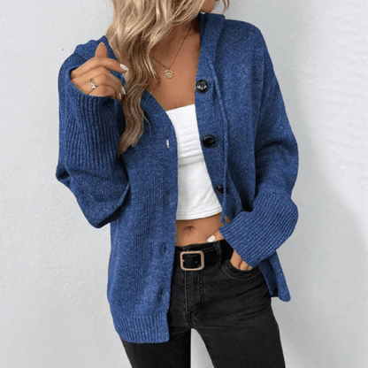 Knitted cardigan for women