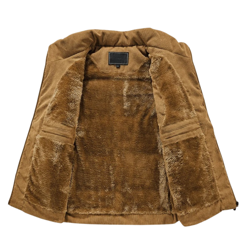 Koen | Corduroy Winter Gilet for Men