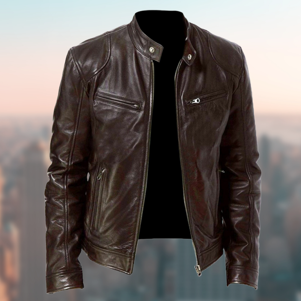 Men's Leather Jacket Timeless Style for Every Occasion