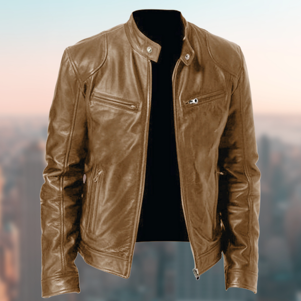 Men's Leather Jacket Timeless Style for Every Occasion