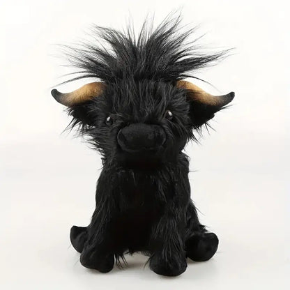 Kráva Highland Cuddle - luxusní plyšová hračka - pro všechny věkové kategorie