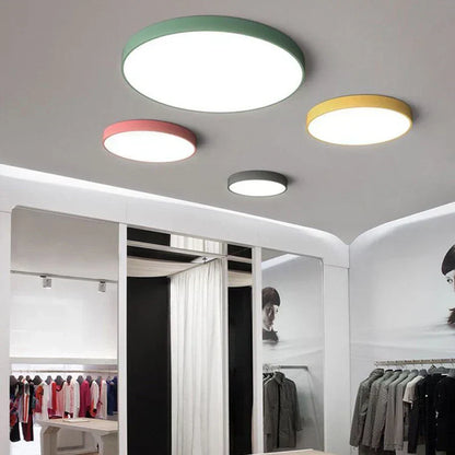 Modern Macaron LED Ceiling Light Dimmable