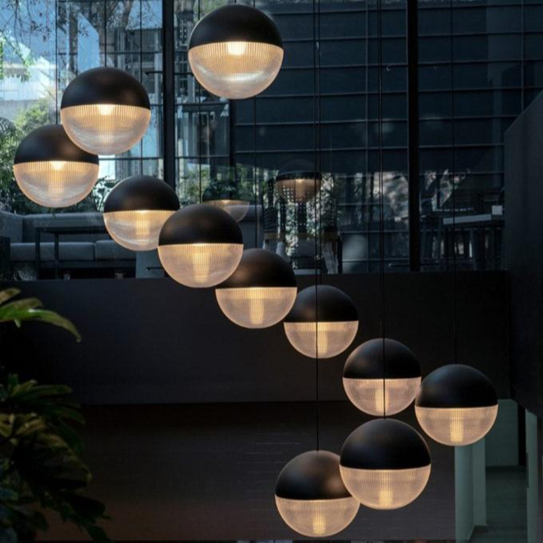 Suspended Lens Flair Pendant Lamp – Luxe & Innovative Design