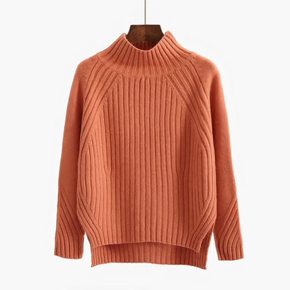 Pull à col roulé en laine mérinos pour femme – Chaud, intemporel et confortable