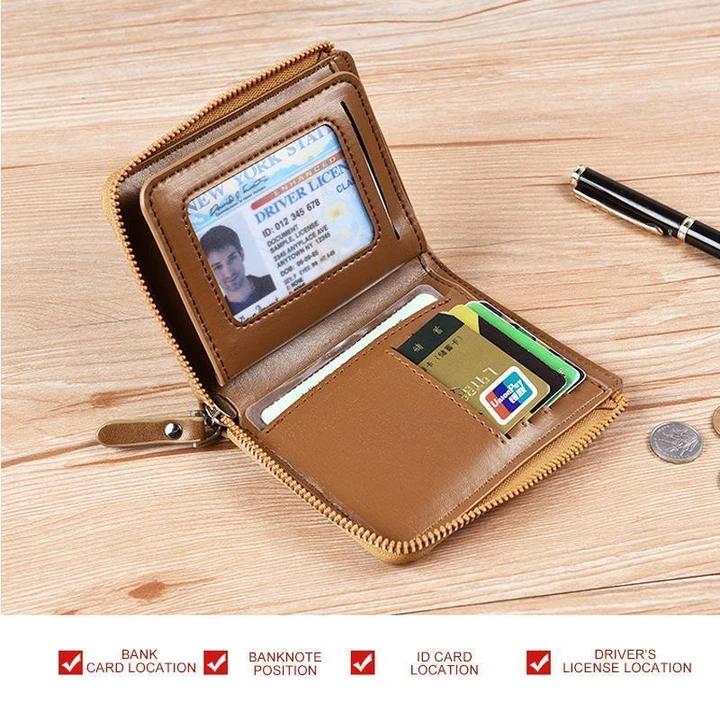 Štýlová kompaktná peňaženka s ochranou RFID