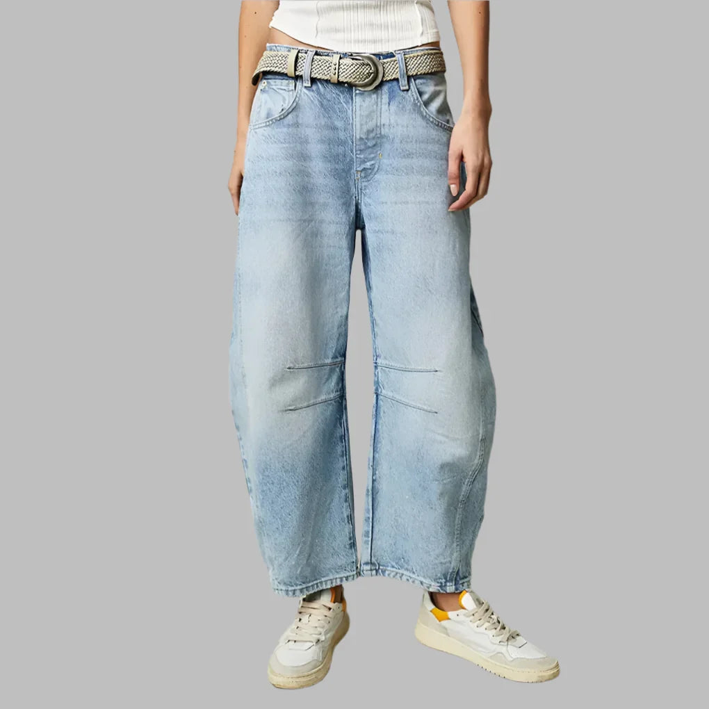 Jeans a gamba larga per donna