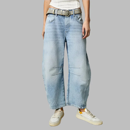 Jeans a gamba larga per donna