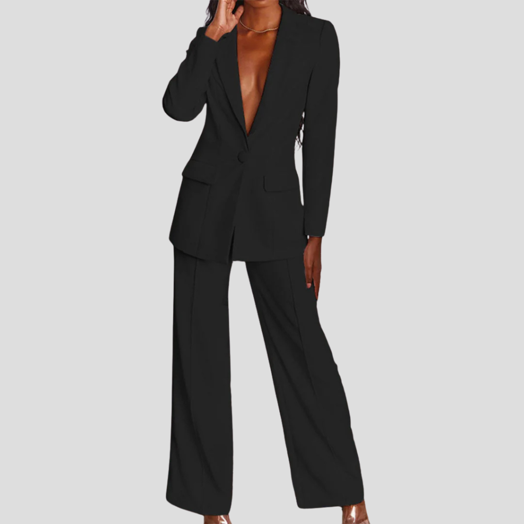 Ladies Blazer & Trouser Set