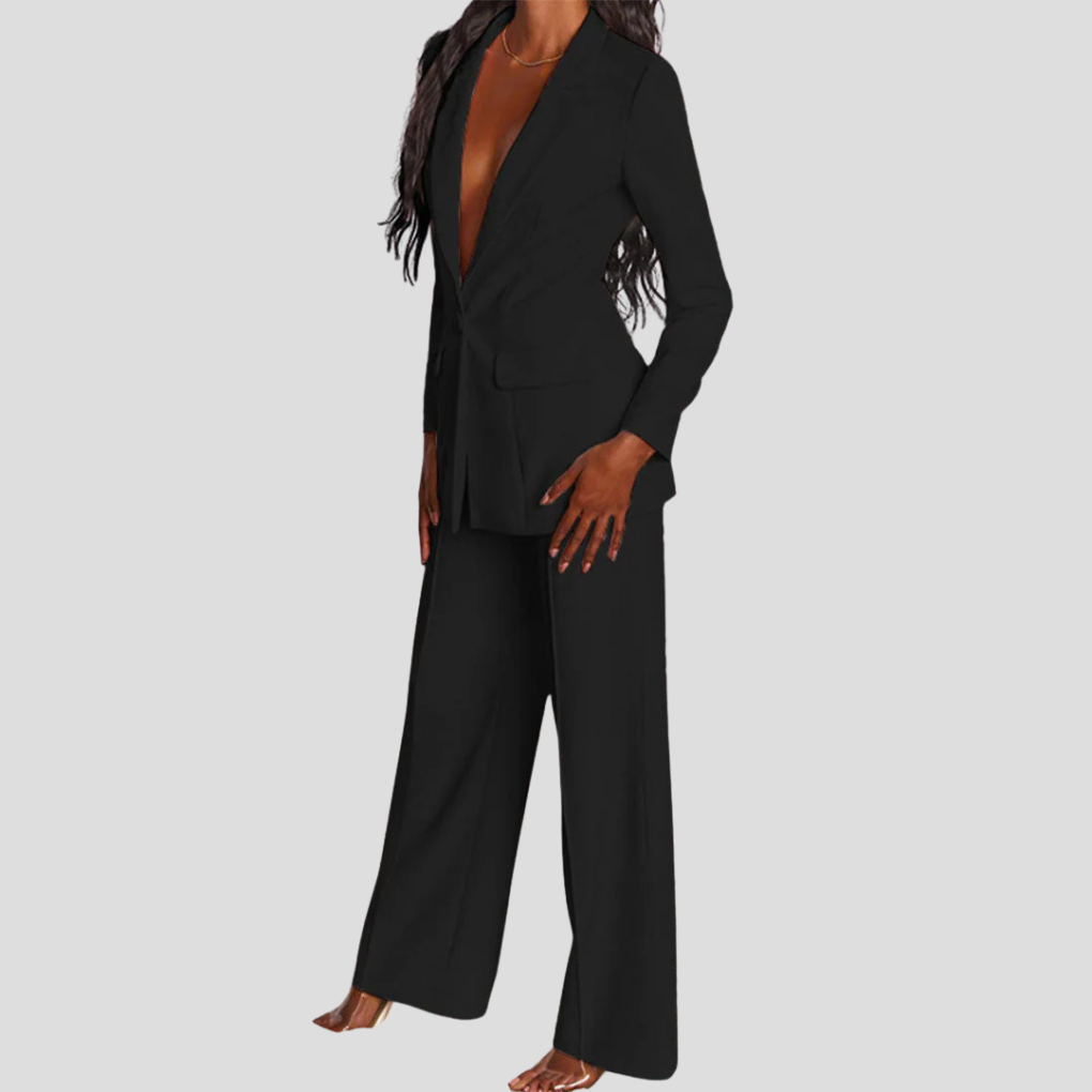 Ladies Blazer & Trouser Set