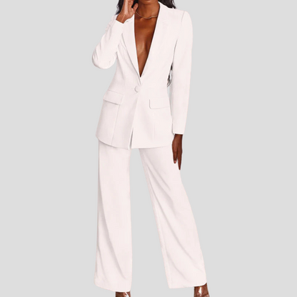 Ladies Blazer & Trouser Set