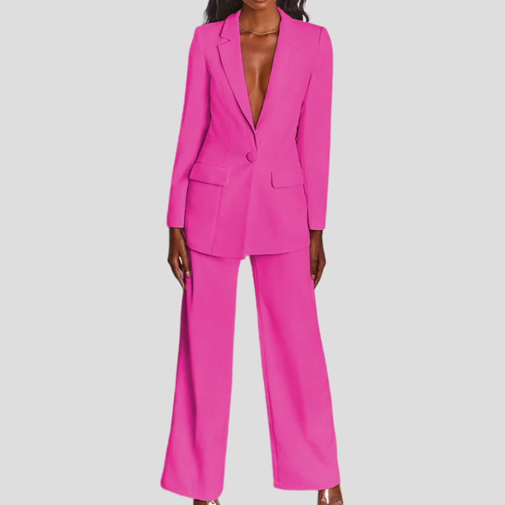 Ladies Blazer & Trouser Set