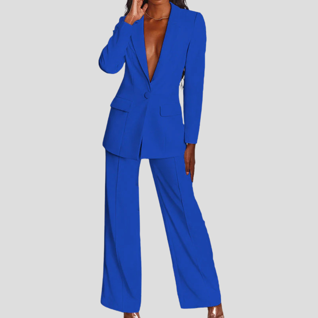Ladies Blazer & Trouser Set