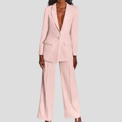 Ladies Blazer & Trouser Set