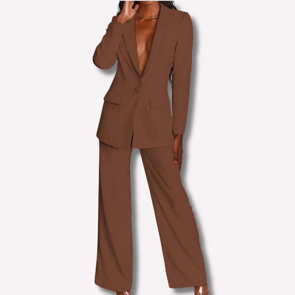 Ladies Blazer & Trouser Set