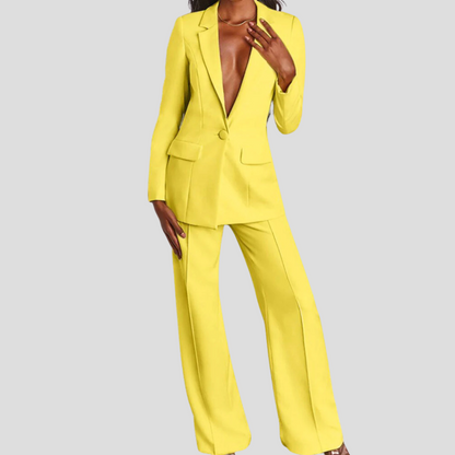 Ladies Blazer & Trouser Set
