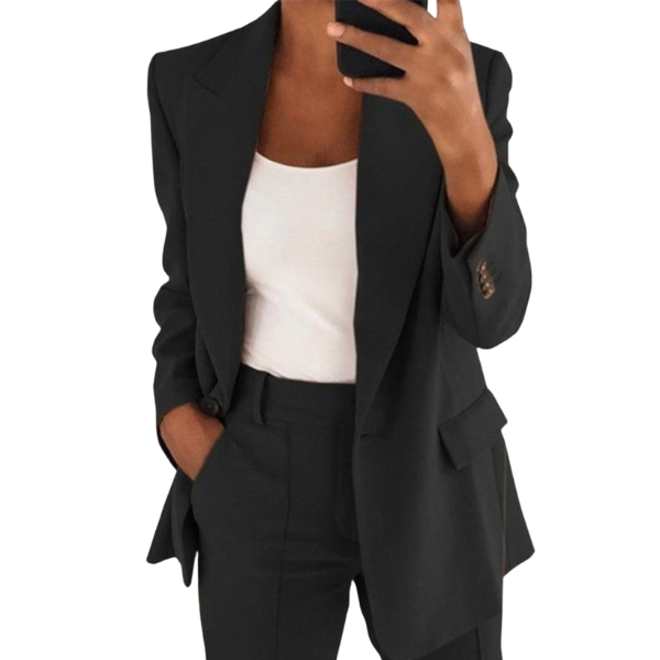 Ladies Blazer with Trousers - Elegant and Stylish