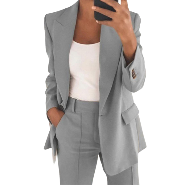 Ladies Blazer with Trousers - Elegant and Stylish