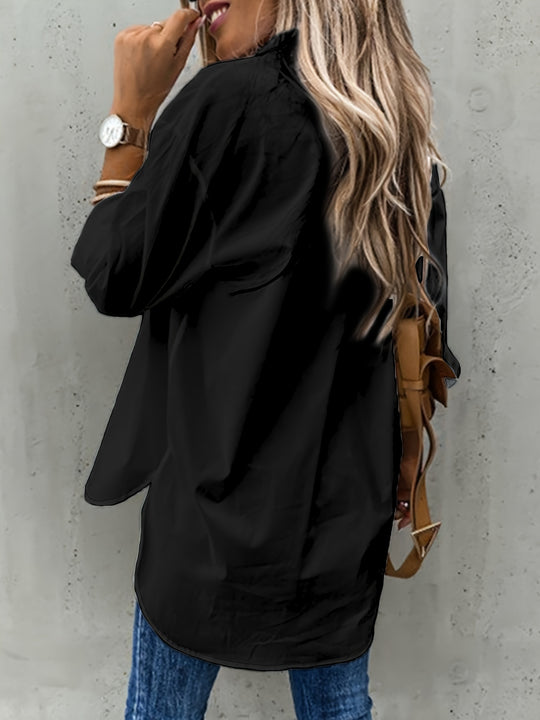 Ladies' Blouse with Buttons – Elora