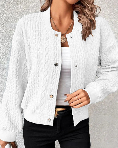 Ladies Buttoned Jacket - Helda