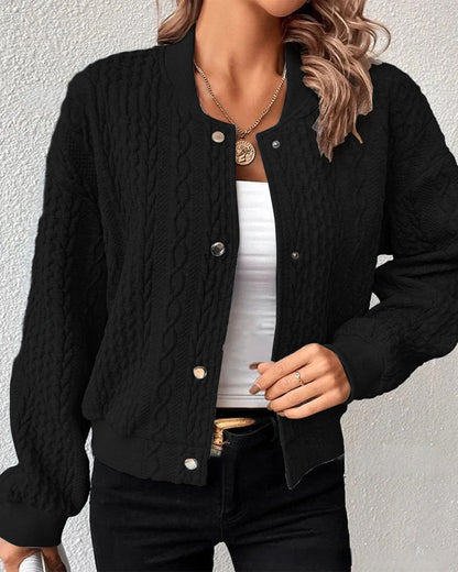 Ladies Buttoned Jacket - Helda