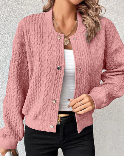 Ladies Buttoned Jacket - Helda