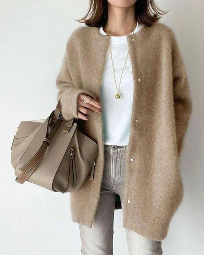 Ladies' Coat with Stylish Fit