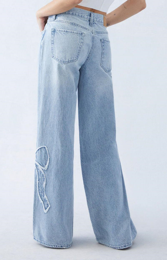 Ladies' Denim Jeans - Wide Fit - Comfortable and Stylish